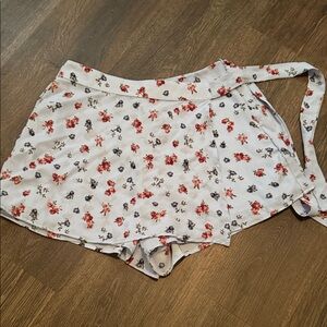 NWT Altar'd State Blue Multi Floral Skort